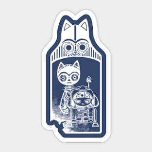 Star Wars Cat Sticker